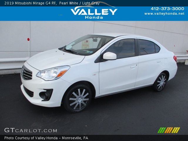 2019 Mitsubishi Mirage G4 RF in Pearl White