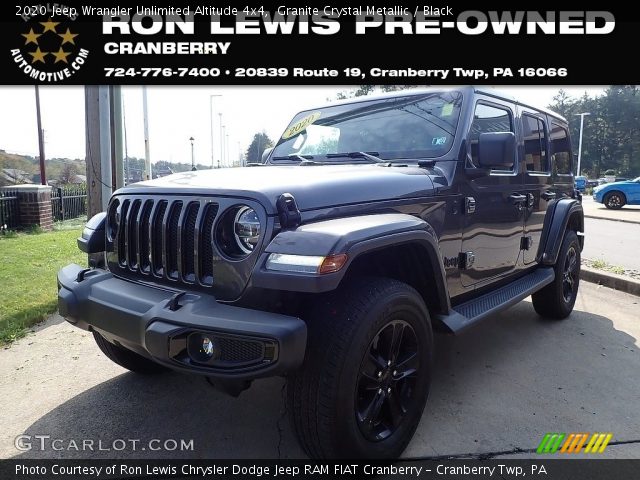 2020 Jeep Wrangler Unlimited Altitude 4x4 in Granite Crystal Metallic