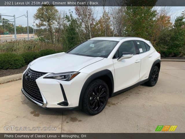 2021 Lexus UX 250h AWD in Eminent White Pearl