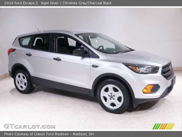 2019 Ford Escape S in Ingot Silver
