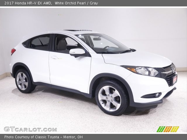 2017 Honda HR-V EX AWD in White Orchid Pearl