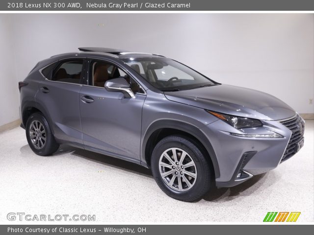 2018 Lexus NX 300 AWD in Nebula Gray Pearl