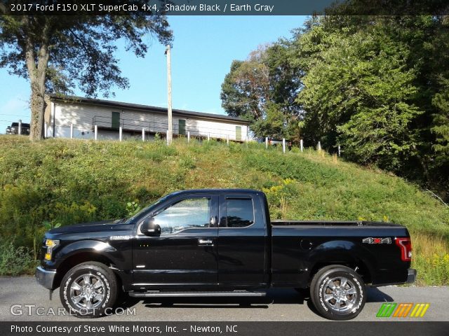 2017 Ford F150 XLT SuperCab 4x4 in Shadow Black