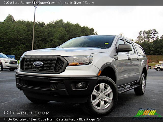 2020 Ford Ranger STX SuperCrew 4x4 in Iconic Silver
