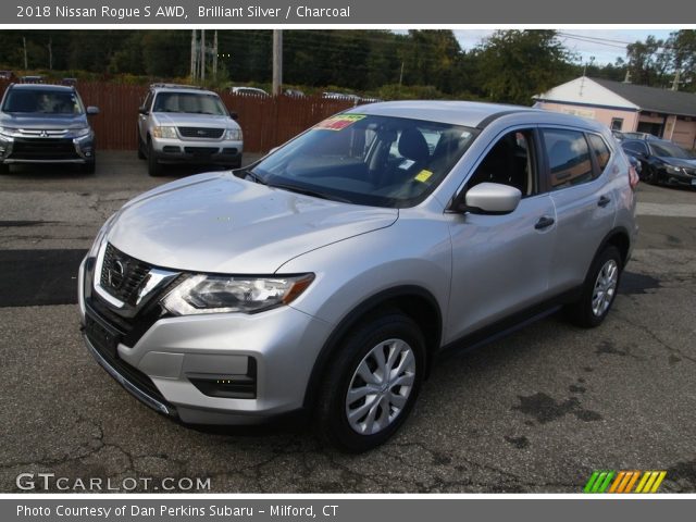 2018 Nissan Rogue S AWD in Brilliant Silver