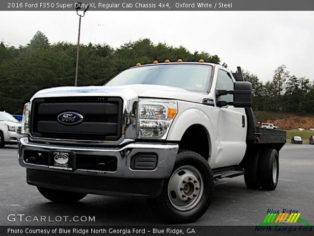 2016 Ford F350 Super Duty XL Regular Cab Chassis 4x4 in Oxford White