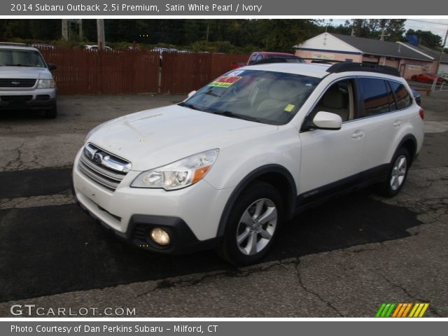 2014 Subaru Outback 2.5i Premium in Satin White Pearl