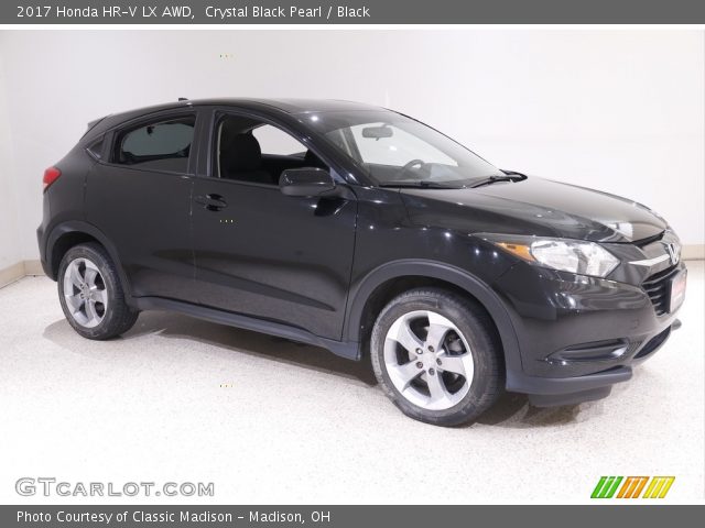 2017 Honda HR-V LX AWD in Crystal Black Pearl