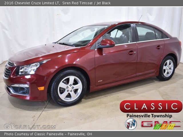 2016 Chevrolet Cruze Limited LT in Siren Red Tintcoat