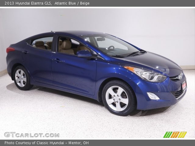 2013 Hyundai Elantra GLS in Atlantic Blue