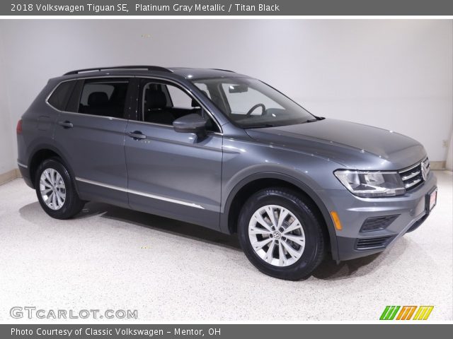 2018 Volkswagen Tiguan SE in Platinum Gray Metallic