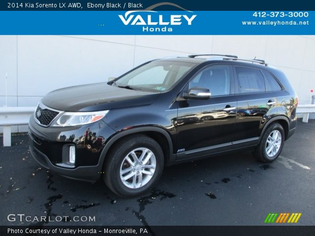 2014 Kia Sorento LX AWD in Ebony Black