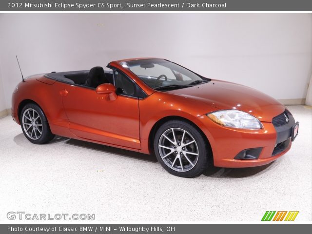 2012 Mitsubishi Eclipse Spyder GS Sport in Sunset Pearlescent