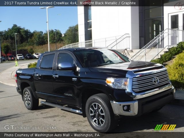 2017 Toyota Tundra Limited CrewMax 4x4 in Midnight Black Metallic