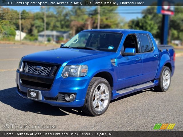 2010 Ford Explorer Sport Trac Adrenalin AWD in Blue Flame Metallic
