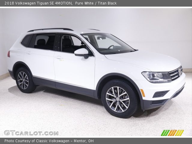 2018 Volkswagen Tiguan SE 4MOTION in Pure White