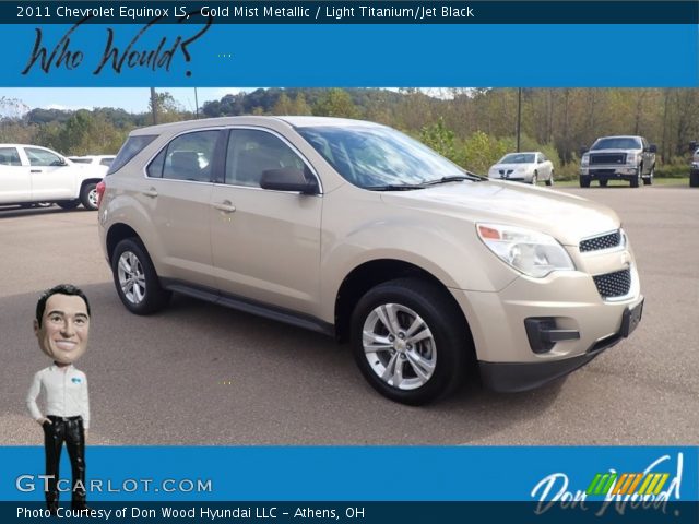 2011 Chevrolet Equinox LS in Gold Mist Metallic