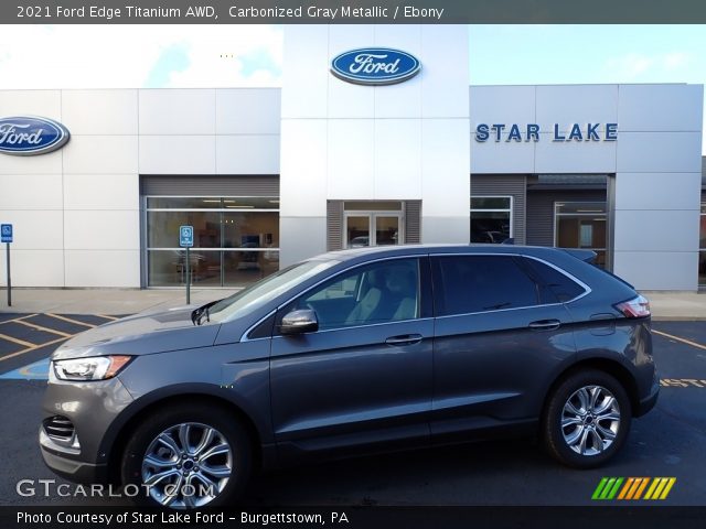 2021 Ford Edge Titanium AWD in Carbonized Gray Metallic