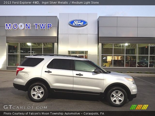 2013 Ford Explorer 4WD in Ingot Silver Metallic