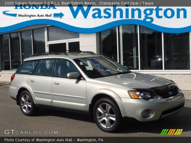 2005 Subaru Outback 3.0 R L.L. Bean Edition Wagon in Champagne Gold Opal