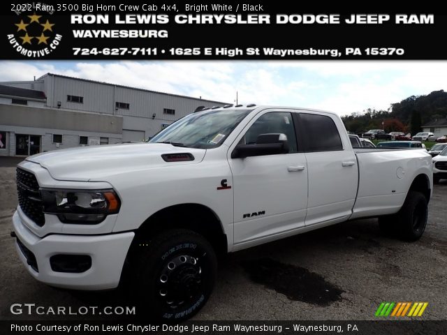 2022 Ram 3500 Big Horn Crew Cab 4x4 in Bright White