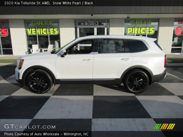 2020 Kia Telluride SX AWD in Snow White Pearl