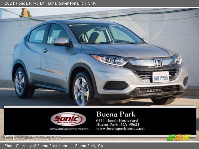 2021 Honda HR-V LX in Lunar Silver Metallic