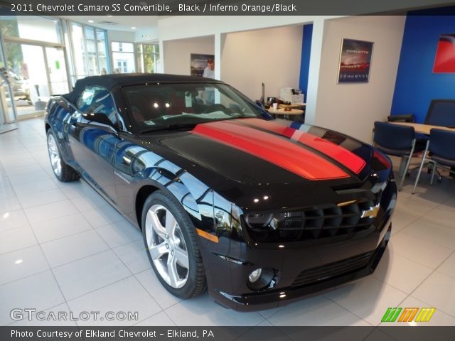 2011 Chevrolet Camaro SS Convertible in Black