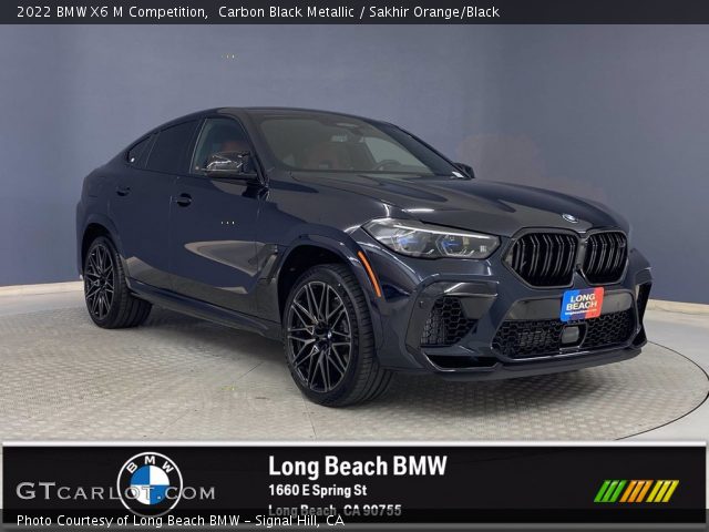 2022 BMW X6 M Competition in Carbon Black Metallic