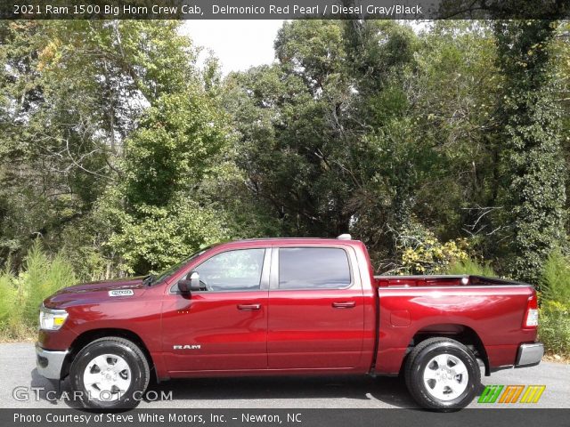 2021 Ram 1500 Big Horn Crew Cab in Delmonico Red Pearl