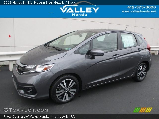 2018 Honda Fit EX in Modern Steel Metallic
