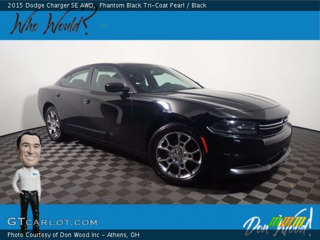 2015 Dodge Charger SE AWD in Phantom Black Tri-Coat Pearl