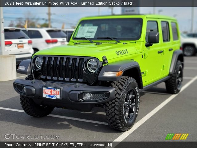 2021 Jeep Wrangler Unlimited Willys 4x4 in Limited Edition Gecko