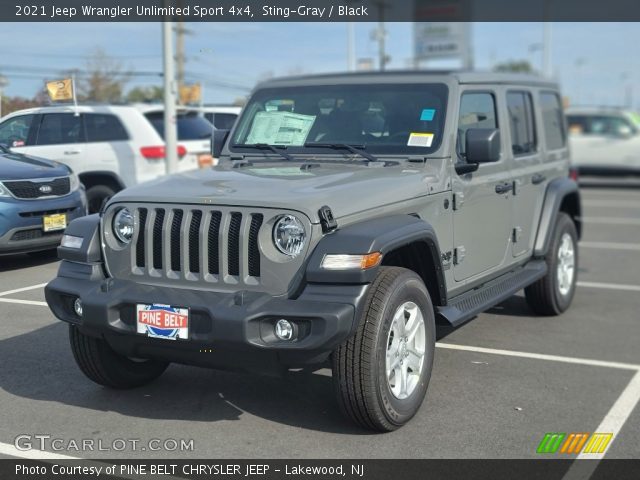 2021 Jeep Wrangler Unlimited Sport 4x4 in Sting-Gray