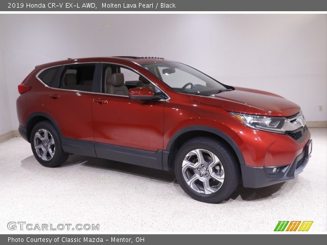 2019 Honda CR-V EX-L AWD in Molten Lava Pearl