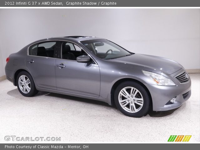 2012 Infiniti G 37 x AWD Sedan in Graphite Shadow