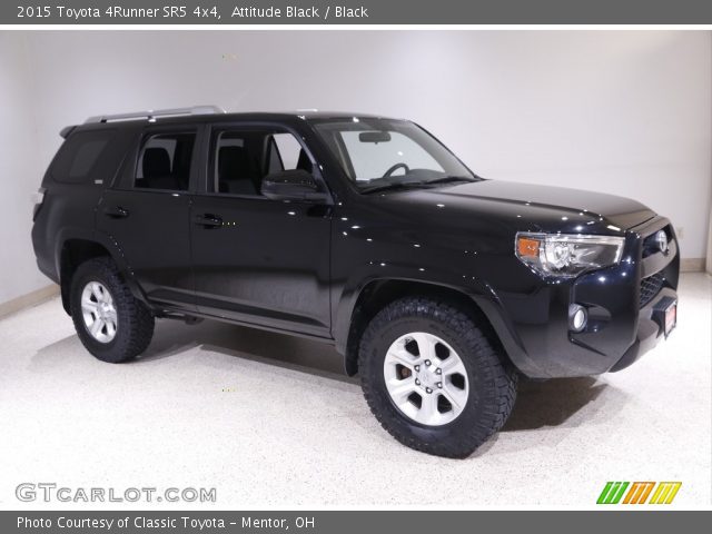 2015 Toyota 4Runner SR5 4x4 in Attitude Black