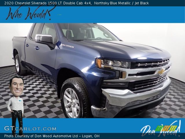 2020 Chevrolet Silverado 1500 LT Double Cab 4x4 in Northsky Blue Metallic