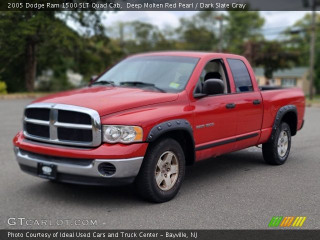 2005 Dodge Ram 1500 SLT Quad Cab in Deep Molten Red Pearl