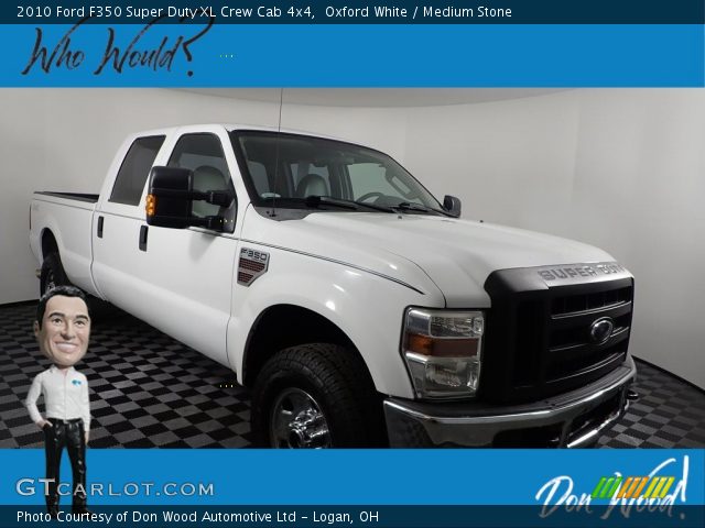 2010 Ford F350 Super Duty XL Crew Cab 4x4 in Oxford White