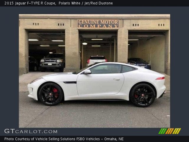 2015 Jaguar F-TYPE R Coupe in Polaris White