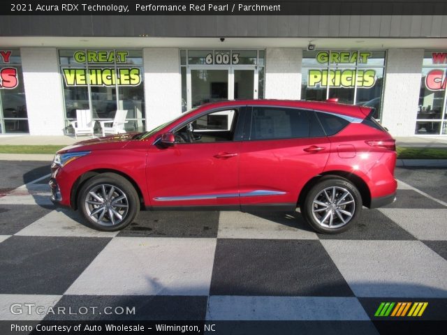 2021 Acura RDX Technology in Performance Red Pearl