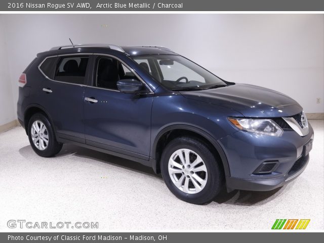 2016 Nissan Rogue SV AWD in Arctic Blue Metallic