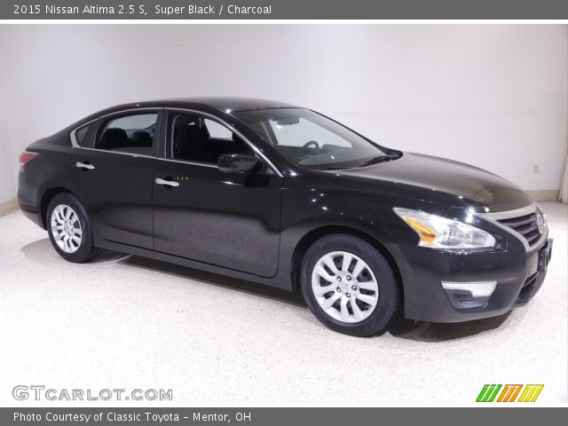 2015 Nissan Altima 2.5 S in Super Black