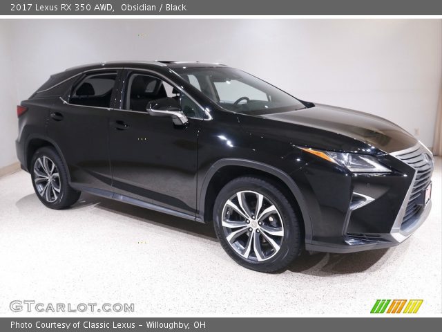 2017 Lexus RX 350 AWD in Obsidian