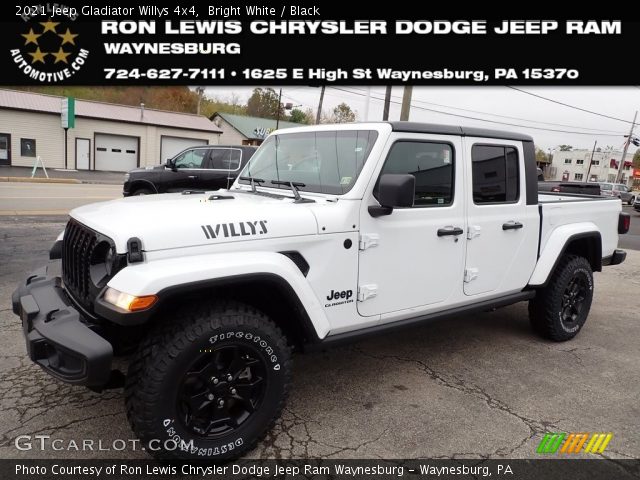 2021 Jeep Gladiator Willys 4x4 in Bright White