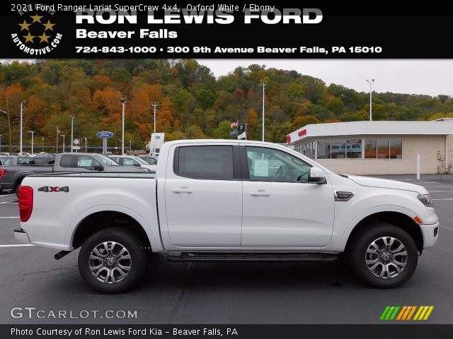 2021 Ford Ranger Lariat SuperCrew 4x4 in Oxford White