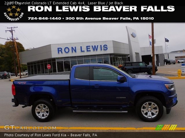 2016 Chevrolet Colorado LT Extended Cab 4x4 in Laser Blue