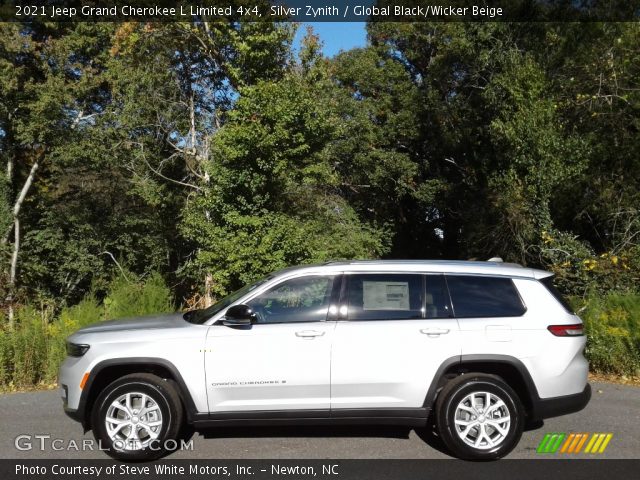 2021 Jeep Grand Cherokee L Limited 4x4 in Silver Zynith