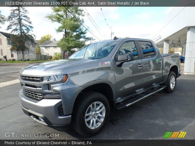 2021 Chevrolet Silverado 1500 RST Crew Cab 4x4 in Satin Steel Metallic